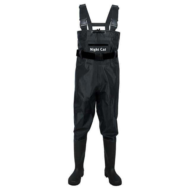 Waders Night Cat neri impermeabili e traspiranti